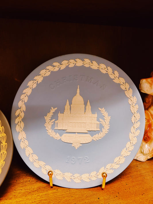 Blue Wedgewood Plate