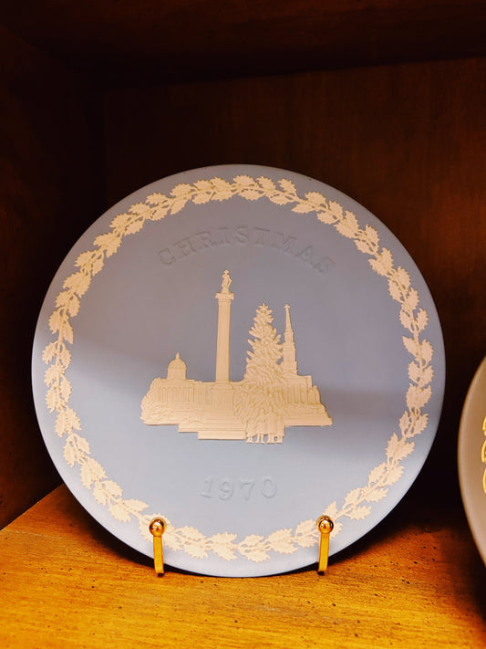 Blue Wedgewood Plate
