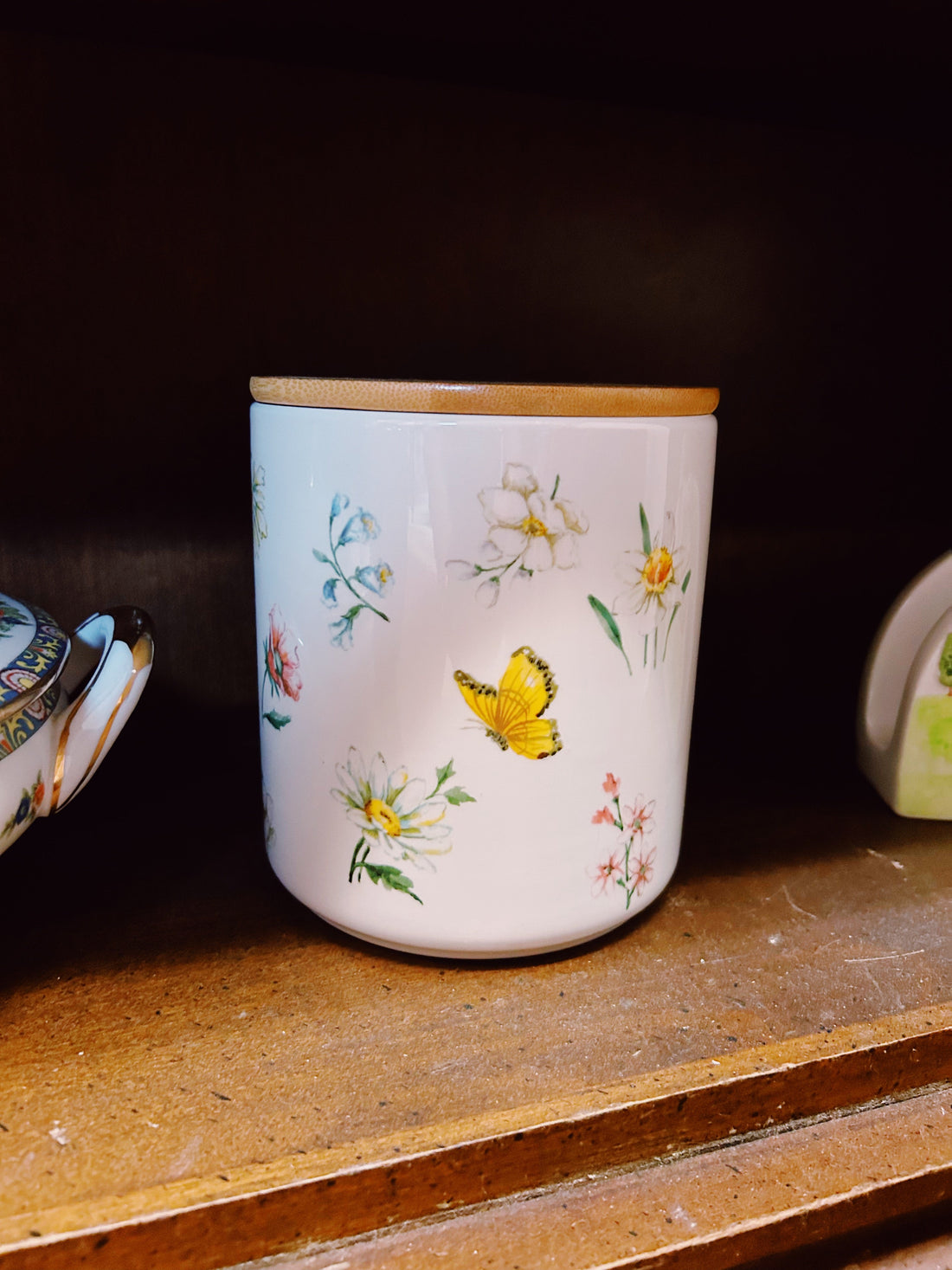 Floral Canister