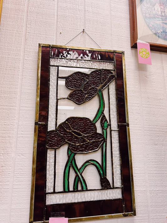 Stained Glass Rose