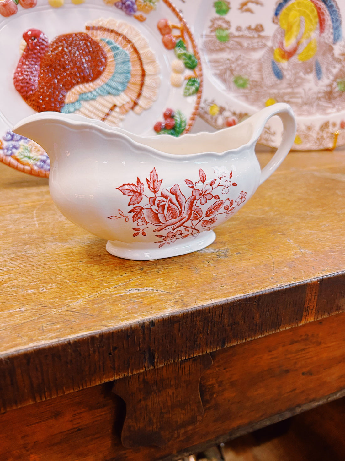 Staffordshire Gravy Boat