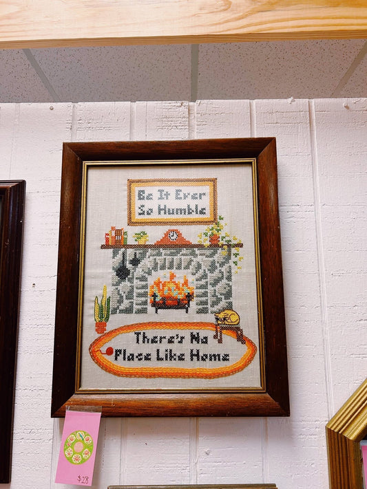 There's No Place Like Home Cross-Stitch