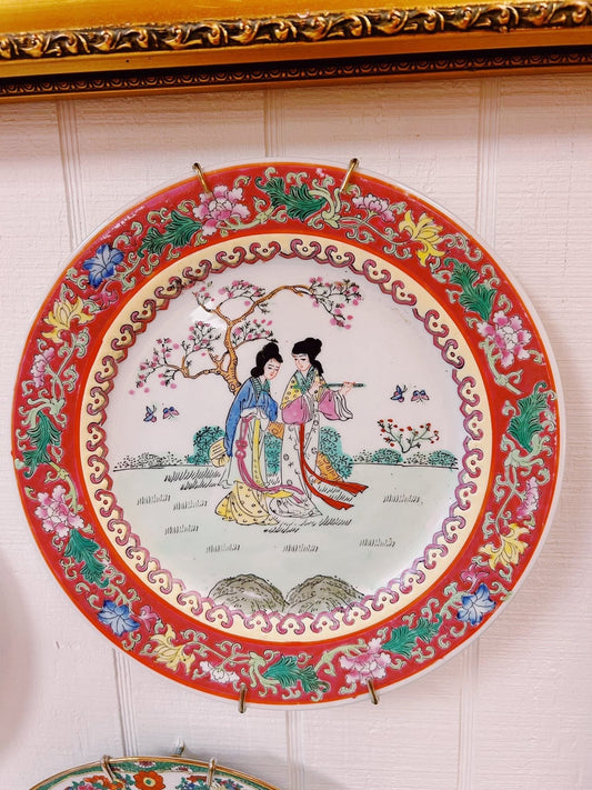 Chinese Fencai Plate