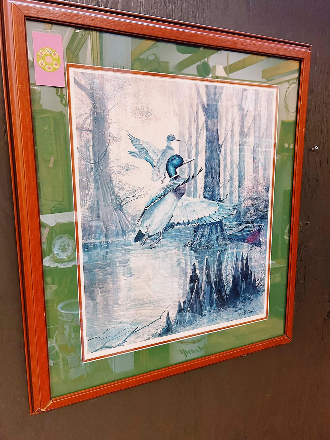 Framed Duck Print
