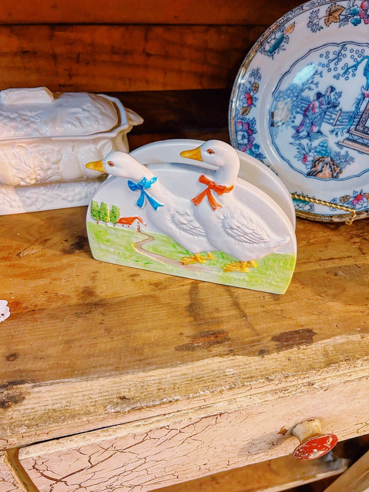 Geese Napkin Holder
