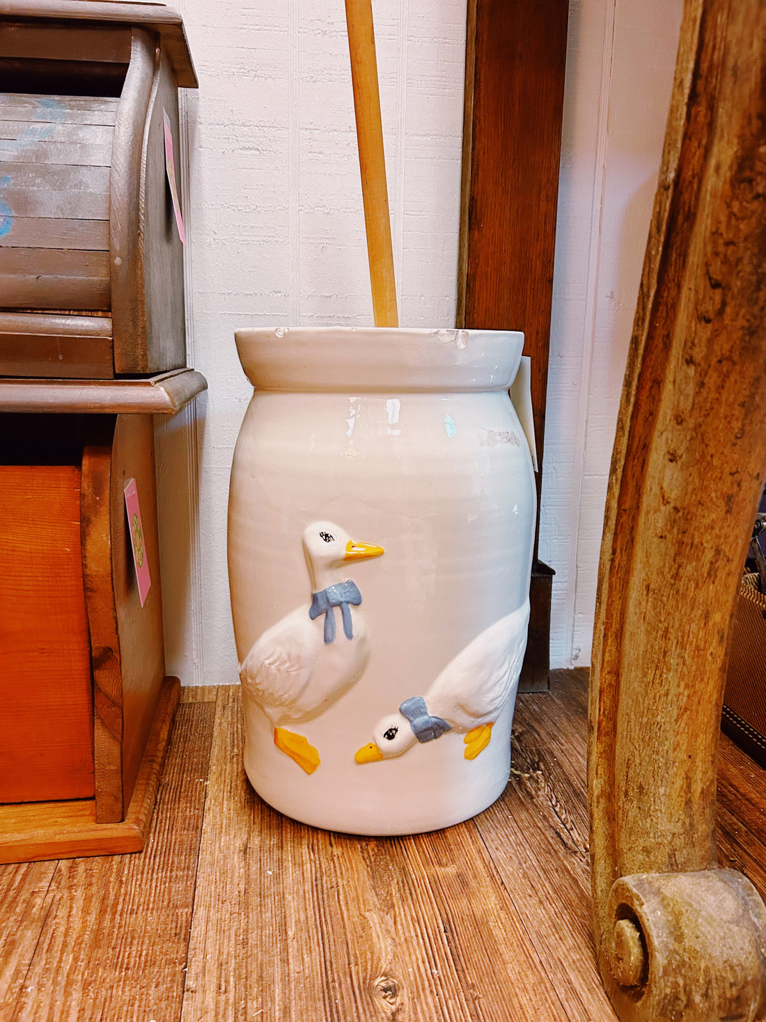 Geese Butter Churn