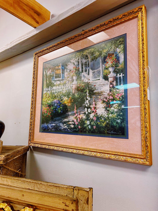 Gold Framed Home Interior Picture